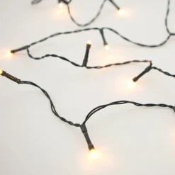 Intratuin Anna's Collection Eisregen-Lichterkette mit 96 LEDs extra warm 4 m| Eisregen Lichterketten