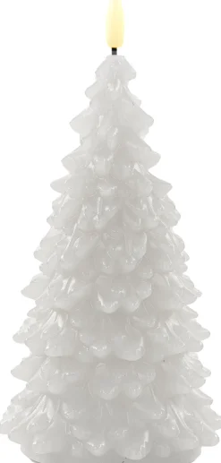 Intratuin Anna's Collection LED Kerze Sito weiß D 9,5 H 20 cm| Led Kerzen