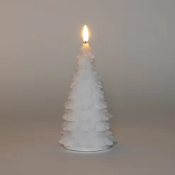 Intratuin Anna's Collection LED Kerze Sito weiß D 9,5 H 20 cm| Led Kerzen