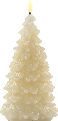 Intratuin Anna's Collection LED Kerze Sito elfenbein D 9,5 H 20 cm| Led Kerzen