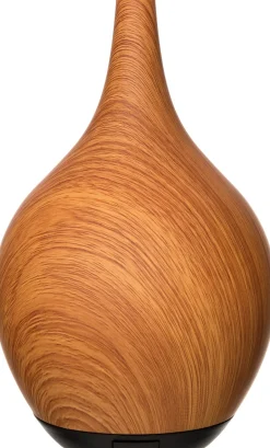 Intratuin Aroma Du Monde elektrische Duftlampe Holz D 12,7 H 20,2 cm| Diffuser & Raumspray