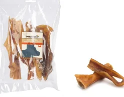 Intratuin Beeztees Rinderkopfhaut 20 cm 5 St.| Hundesnacks & Leckerlies