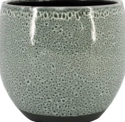 Intratuin Bela Arte Blumentopf Lisboa grün D 20 H 20 cm| Blumentöpfe & Pflanzgefäße|Blumentöpfe