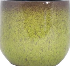 Intratuin Bela Arte Blumentopf Mandy D 23 H 21 cm grün| Blumentöpfe|Blumentöpfe & Pflanzgefäße