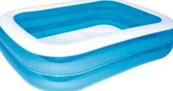 Intratuin Bestway Planschbecken für Kinder rechteckig blau 211 x 132 x 46 cm 6+| Pools & Planschbecken