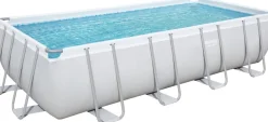 Intratuin Bestway Stahlrahmen-Pool Power Steel rechteckig 488 x 244 x 122 cm| Pools & Planschbecken