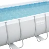 Intratuin Bestway Stahlrahmen-Pool Power Steel rechteckig 404 x 201 x 100 cm| Pools & Planschbecken