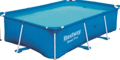 Intratuin Bestway Stahlrahmen-Pool Passaat rechteckig 259 x 170 x 61 cm| Pools & Planschbecken