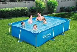 Intratuin Bestway Stahlrahmen-Pool Passaat rechteckig 259 x 170 x 61 cm| Pools & Planschbecken