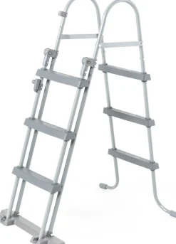 Intratuin Bestway Stahlrahmen-Pool Power Steel Rattan-Look rechteckig 404 x 201 x 100 cm| Pools & Planschbecken