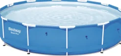 Intratuin Bestway Stahlrahmen-Pool Steel Pro rund D 366 H 76 cm| Pools & Planschbecken