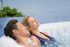 Intratuin Bestway Whirlpool aufblasbar Lay-Z-Spa Bahama rund braun D 180 H 66 cm| Pools & Planschbecken