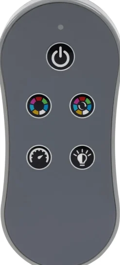 Intratuin Bestway Whirlpool aufblasbar Lay-Z-Spa Paris rund grau D 196 H 66 cm| Pools & Planschbecken