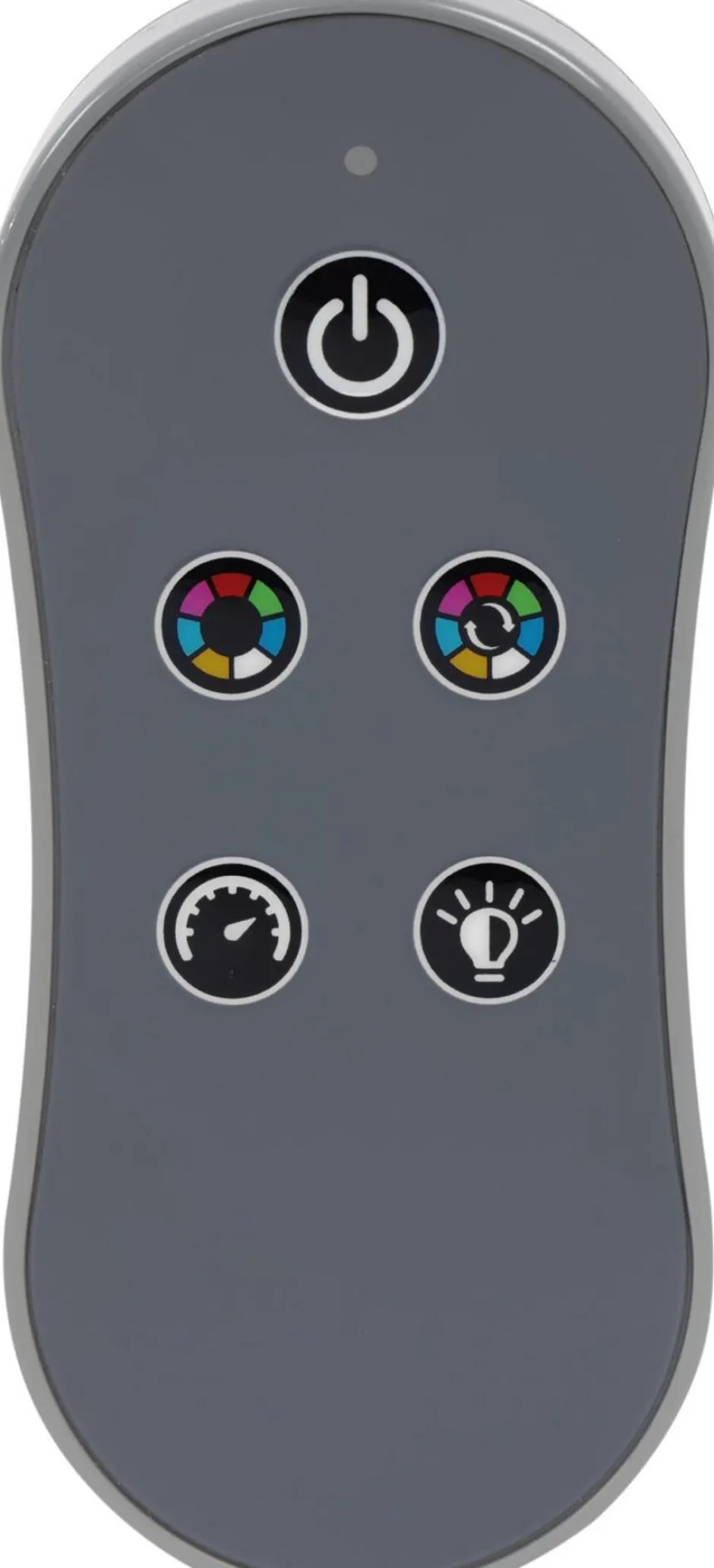 Intratuin Bestway Whirlpool aufblasbar Lay-Z-Spa Paris rund grau D 196 H 66 cm| Pools & Planschbecken