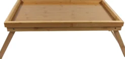 Intratuin Betttablett Bambus 30 x 50 x 4,4 cm| Servieren