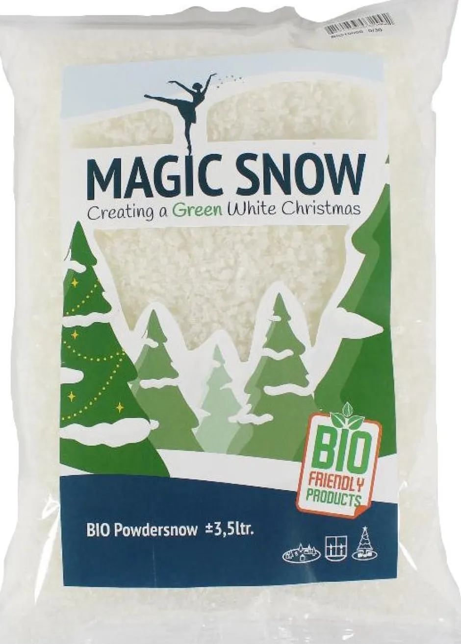 Intratuin Bio Snow Kunstschnee biologisch abbaubar 3,5l| Kunstschnee