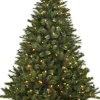 Intratuin Black Box Künstlicher Weihnachtsbaum Jade H 120 cm mit 140 LEDs warmweiß| Künstliche Weihnachtsbäume