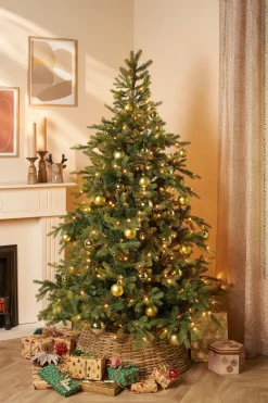 Intratuin Black Box Künstlicher Weihnachtsbaum Grand Fir D 152 H 215 cm| Künstliche Weihnachtsbäume