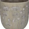 Intratuin Blumentopf Mohnblumen crème D 25 H 25 cm| Blumentöpfe & Pflanzgefäße|Blumentöpfe