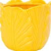 Intratuin Blumentopf Zona gelb D 17 H 14 cm| Blumentöpfe|Blumentöpfe & Pflanzgefäße