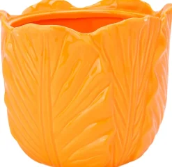 Intratuin Blumentopf Zona orange D 17 H 14 cm| Blumentöpfe & Pflanzgefäße|Blumentöpfe