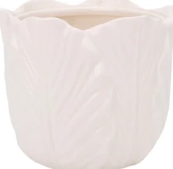 Intratuin Blumentopf Zona weiß D 17 H 14 cm| Blumentöpfe & Pflanzgefäße|Blumentöpfe