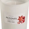 Intratuin Bolsius Duftkerze Accents Warm Cheer weiß 33 Std.D 8 H 10 cm| Kerzen Im Glas|Duftkerzen