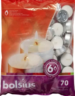 Intratuin Bolsius Teelichter weiß 70 St.| Teelichter