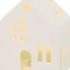 Intratuin Boltze Häuschen Hygga LED weiß 10 x 7,5 x 14 cm| Weihnachtsleuchten