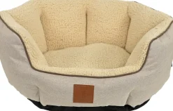 Intratuin Boon Est1941 Hundekorb Highland Zand beige 50 x 40 x 20 cm| Hundebetten & Hundekörbe