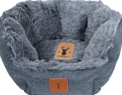 Intratuin Boony Est 1941 Hundekorb grau 40 x 35 x 14 cm| Hundebetten & Hundekörbe