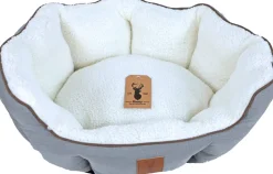 Intratuin Boony Est 1941 Katzenkorb 60 x 50 x 20 cm grau| Katzenbetten & -Körbe