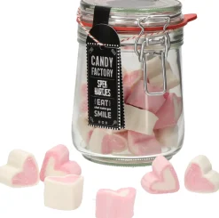 Intratuin Candy Factory Weckglas Marshmallow Herzen 115 g| Schmankerl & Leckerbissen