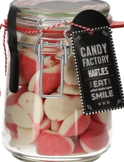 Intratuin Candy Factory Weckglas Schaumherzen 450 g| Schmankerl & Leckerbissen