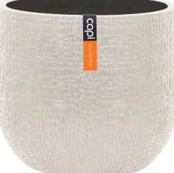 Intratuin Capi Europe Blumentopf Nature Skin beige D 23,5 H 21 cm| Blumentöpfe & Pflanzgefäße|Blumentöpfe