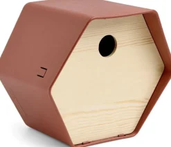 Intratuin Capi Europe Nistkasten Hive rund braun 19 x 22 x 20 cm| Gartenvögel|Vogelhäuser & Nistkästen