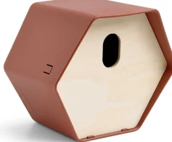 Intratuin Capi Europe Nistkasten Hive oval braun 19 x 22 x 20 cm| Gartenvögel|Vogelhäuser & Nistkästen