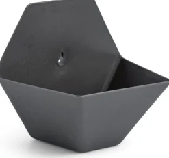 Intratuin Capi Europe Wand-Blumentopf / Vogelfutterbehälter Hive anthrazit 19 x 22 x 20 cm| Wand-Blumentöpfe|Blumentöpfe & Pflanzgefäße