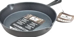 Intratuin Cast Iron Bratpfanne schwarz D 25 cm H 6 cm| Pfannen