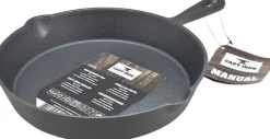 Intratuin Cast Iron Bratpfanne schwarz D 20 cm H 5 cm| Pfannen