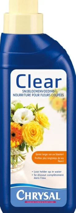 Intratuin Chrysal Clear Blumenfrisch Schnittblumennahrung 500 ml| Dünger & Pflege|Blumenfrisch