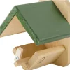 Intratuin CJ Wildlife Erdnussbutter-Glashalter Holz| Gartenvögel|Erdnussbutter-Häuser