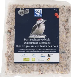 Intratuin CJ Wildlife Fettblock mit Waldbeeren| Gartenvögel|Vogelfutter