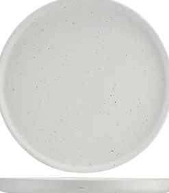 Intratuin Cosy & Trendy Teller Punto weiß D 25,7 H 2 cm| Geschirr & Gläser
