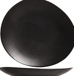 Intratuin Cosy & Trendy Teller Vongola Blacky schwarz 15,5 x 14,3 x 2 cm| Geschirr & Gläser
