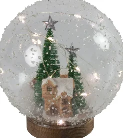 Intratuin Countryfield Schneekugel Bowie Weihnachtsbaum D 15 H 15 cm| Weihnachtsfiguren & -Objekte