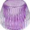 Intratuin Countryfield Teelichthalter Carlin lila D 10,2 H 8,5 cm| Teelichthalter