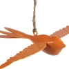 Intratuin Countryfield Vogelfigur Chery orange 21 x 4 x 19 cm| Dekofiguren & -Objekte