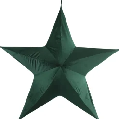 Intratuin Countryfield Weihnachtsbaumschmuck Stern Maria grün 51 x 135 x 135 cm| Weihnachtsdeko Zum Aufhängen