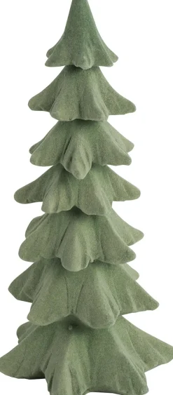 Intratuin Countryfield Weihnachtsdeko Baum Zino grün 10,5 x 10,5 x 22 cm| Weihnachtsfiguren & -Objekte